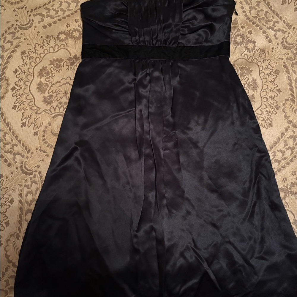 Banana Republic Strapless Black Dress